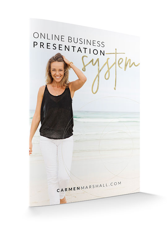 Grow your online network marketing business with Carmen Marshall