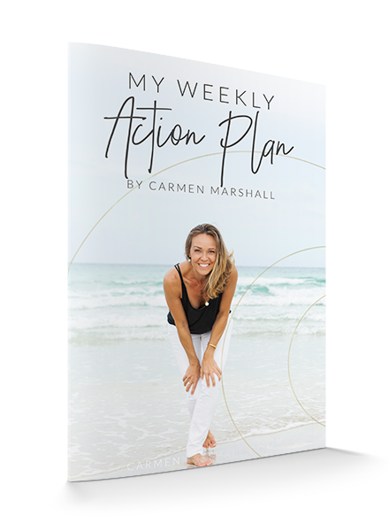 Create a weekly action plan with Carmen Marshall